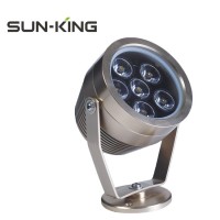 SUN-KING LED round spotlight led spotlight 6W outdoor spotlight energy saving waterproof